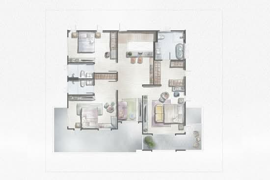 Saransiri Ratchapruek 346 - Floor Plan