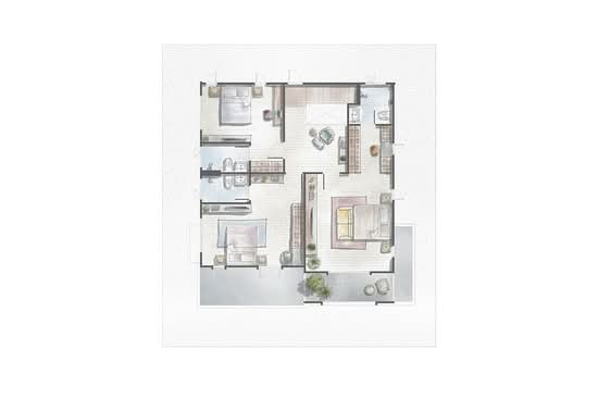 Saransiri Rangsit 2 - Floor Plan