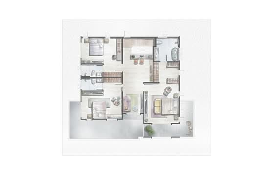 Saransiri Rangsit 2 - Floor Plan