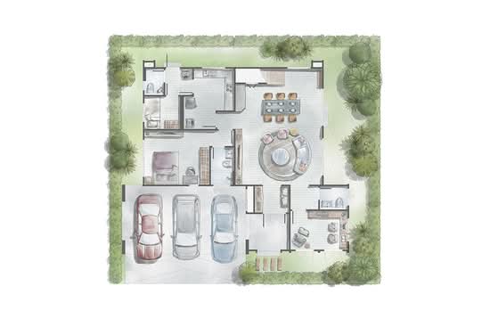 Saransiri Rangsit 2 - Floor Plan