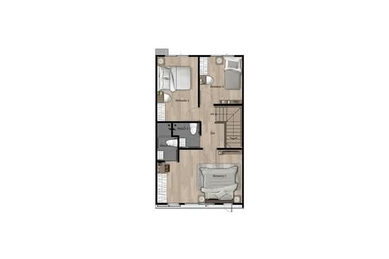 Siri Place Wongwaen-Lamlukka : สิริ เพลส วงแหวน-ลำลูกกา - Floor Plan