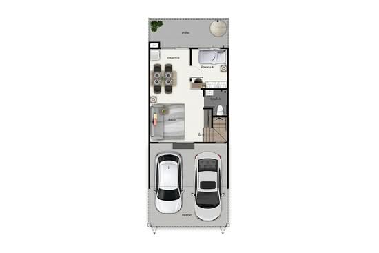 Siri Place Wongwaen-Lamlukka : สิริ เพลส วงแหวน-ลำลูกกา - Floor Plan