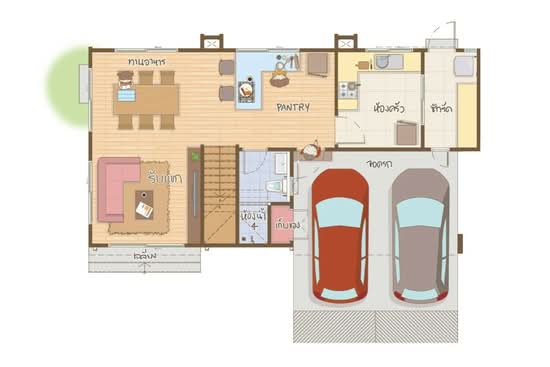 Anasiri Ayutthaya 2 - Floor Plan