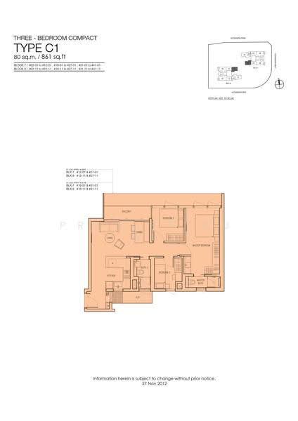 Echelon, 7 Alexandra View, Alexandra / Commonwealth, 3 Bedrooms, 861 sqft, Condominium For Rent, by Rainbow Fan, 24037804 - 2D - PropertyGuru.com.sg