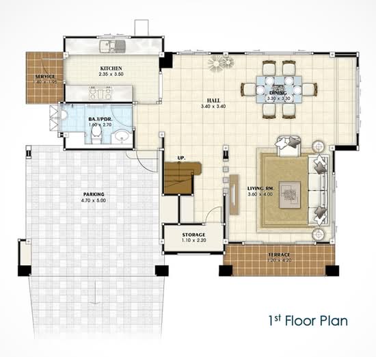 Perfect Place Manirin Lake & Park Ratchapruek – Tiwanon - Floor Plan