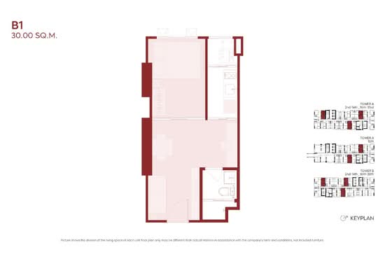Aspire Huai Khwang - Floor Plan