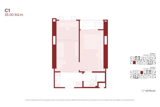 Aspire Huai Khwang - Floor Plan