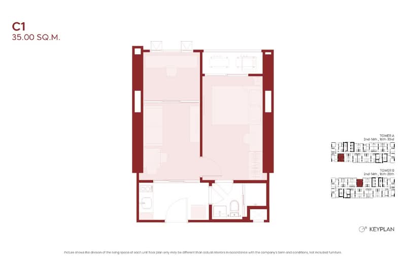 Aspire Huai Khwang, กรุงเทพ, 388 Pracha Songkhrao 45 Alley, ดินแดง, กรุงเทพ, , คอนโด ขาย, โดย AP Thailand via PropertyScout, 11730601 - DDproperty.com