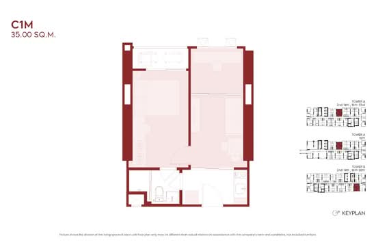 Aspire Huai Khwang - Floor Plan