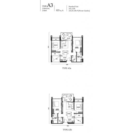 The Parque Residences - Floor Plan - iProperty.com.my
