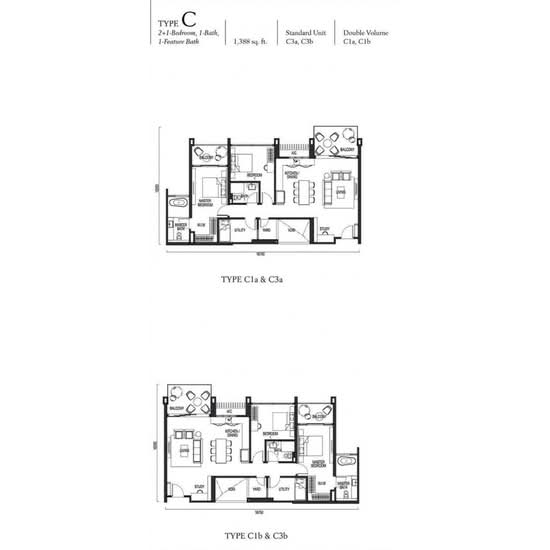 The Parque Residences - Floor Plan - iProperty.com.my