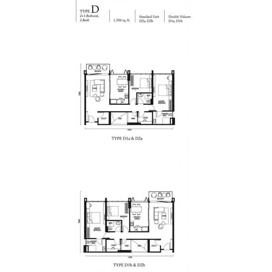 The Parque Residences - Floor Plan - iProperty.com.my