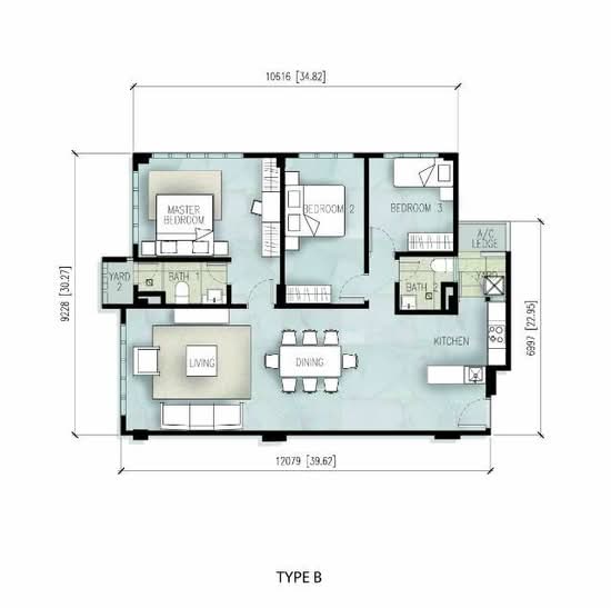 The Resident - Floor Plan - iProperty.com.my