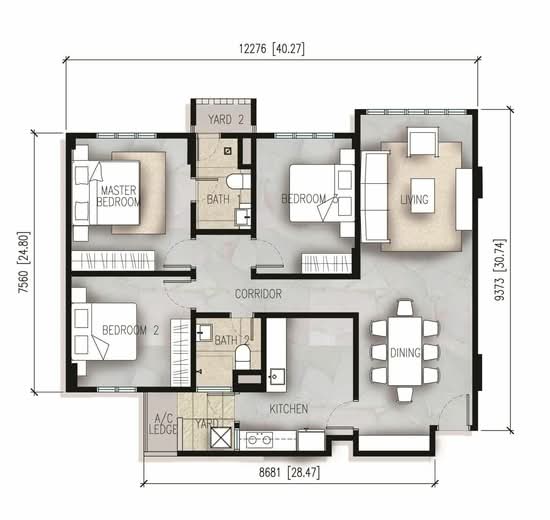 The Resident - Floor Plan - iProperty.com.my