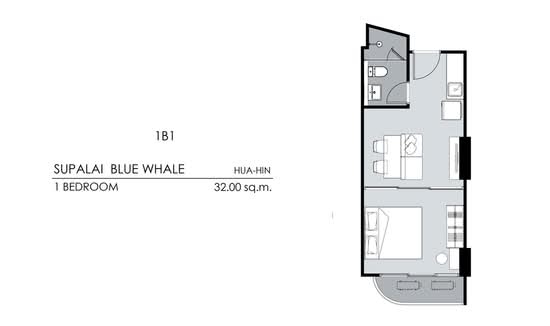 Supalai Blue Whale Hua Hin - Floor Plan