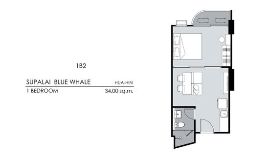 Supalai Blue Whale Hua Hin - Floor Plan
