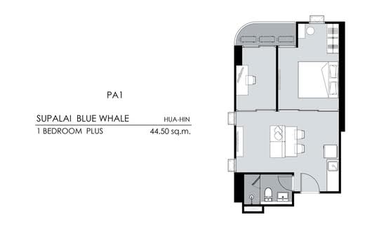Supalai Blue Whale Hua Hin - Floor Plan
