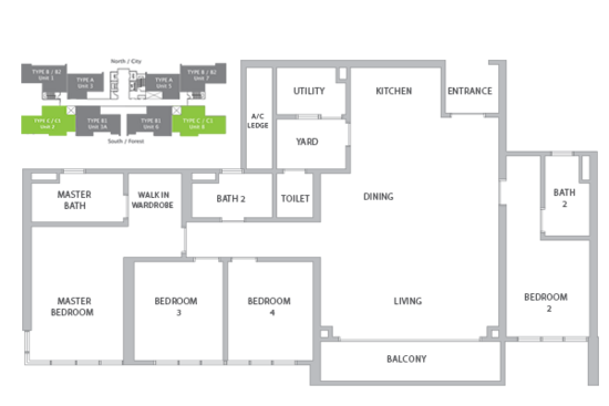 Secoya Residence - Floor Plan - iProperty.com.my