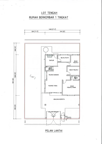 Taman Persiaran Masjid Sultan 8, Kampung Perigi Nenas - Floor Plan - iProperty.com.my
