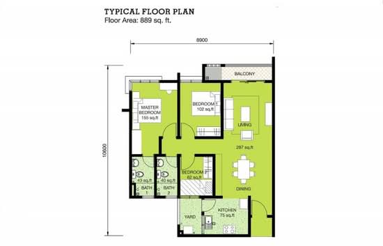 Nadayu63 - Floor Plan - iProperty.com.my