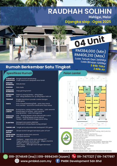 Raudhah Solihin - Floor Plan - iProperty.com.my