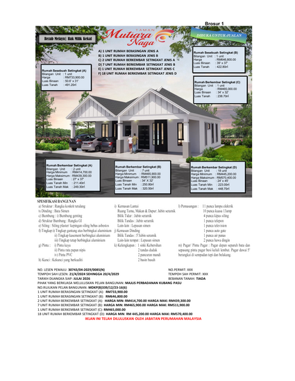 Taman Mutiara Naga - Floor Plan - iProperty.com.my