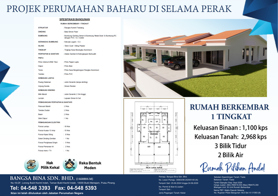 Taman Bina Lestari - Floor Plan - iProperty.com.my