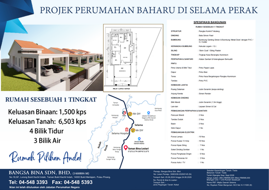 Taman Bina Lestari - Floor Plan - iProperty.com.my