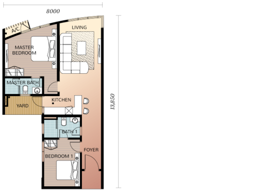 Chymes @ Gurney - Floor Plan - iProperty.com.my