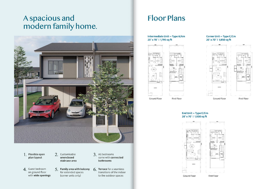 Nilai Impian : Emilia Lakeside 2 - Floor Plan - iProperty.com.my