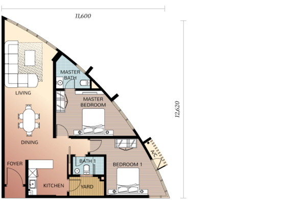 Chymes @ Gurney - Floor Plan - iProperty.com.my