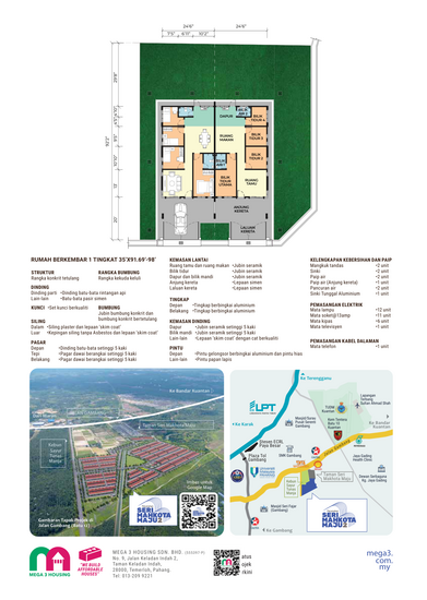 Perumahan Seri Mahkota Maju 2 - Floor Plan - iProperty.com.my