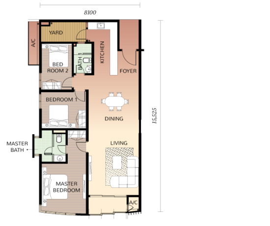 Chymes @ Gurney - Floor Plan - iProperty.com.my