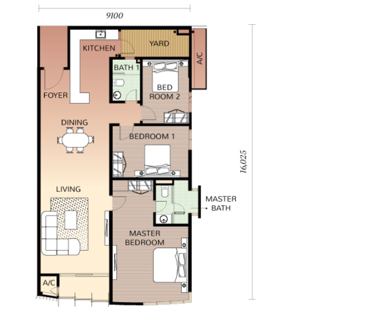 Chymes @ Gurney - Floor Plan - iProperty.com.my