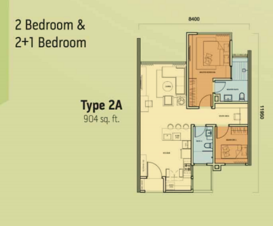 Southkey Mosaic - Floor Plan - iProperty.com.my