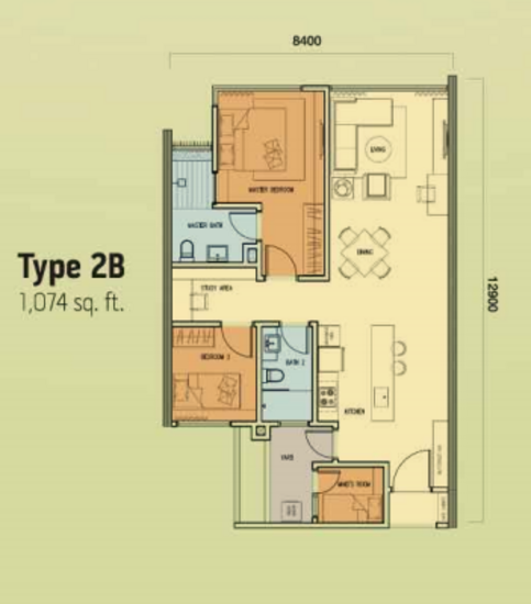 Southkey Mosaic - Floor Plan - iProperty.com.my