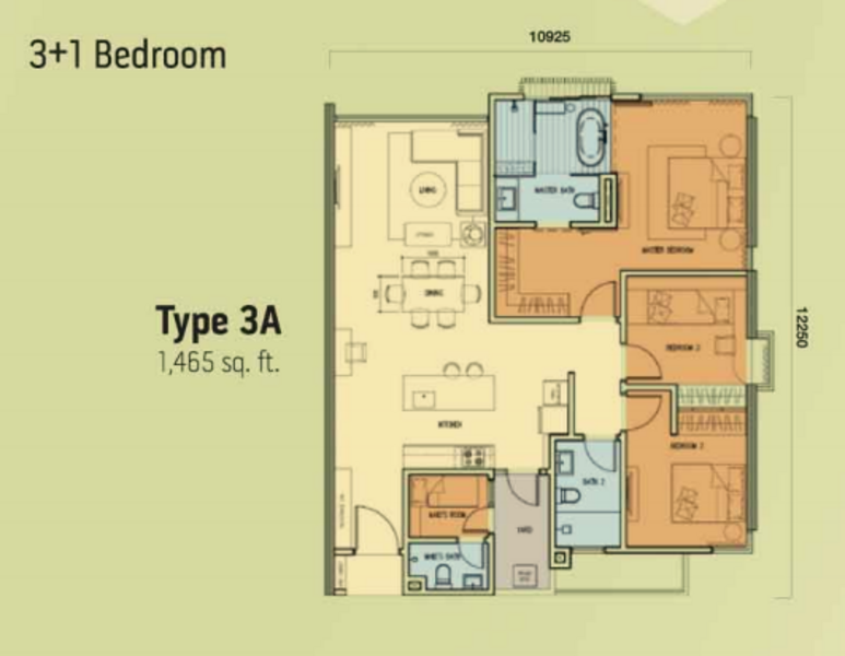Service Residence for Sale at Southkey Mosaic - Enrica Long - PropertyGuru.com.my
