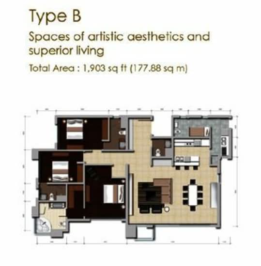 DRapport Residences @ Ampang - Floor Plan
