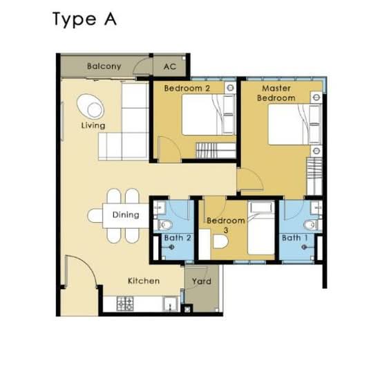 Twin Residences - Floor Plan - iProperty.com.my
