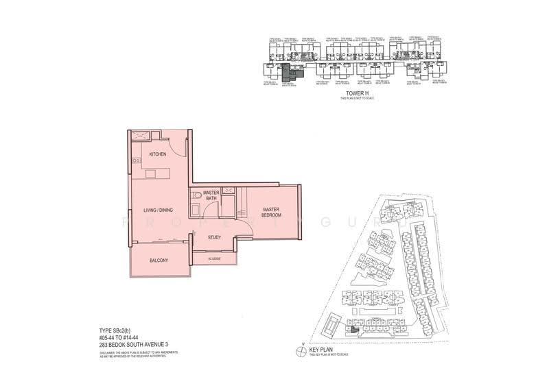 eCO, 283 Bedok South Avenue 3, Bedok / Upper East Coast, 1 Bedroom, 581 sqft, Condominium For Sale, by LING WANG, 500293918 - 2D - PropertyGuru.com.sg