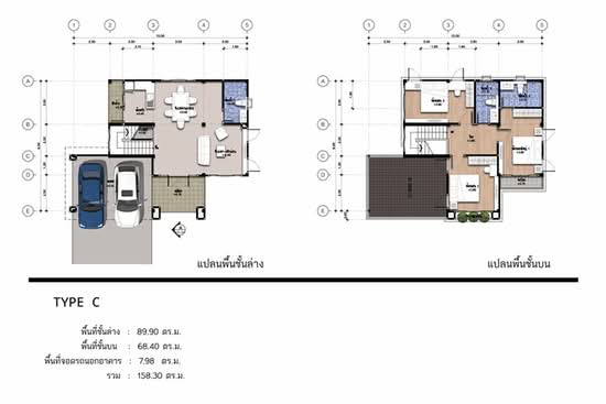 Tuscany Minburi - Pracharuamjai - Floor Plan