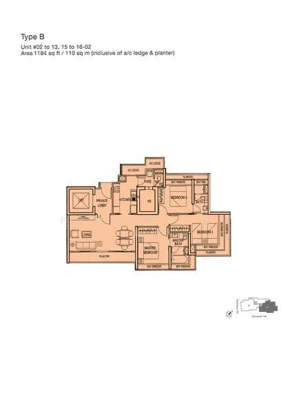 Ecoville, 10 Martaban Road, Balestier / Toa Payoh, 3 Bedrooms, 1,184 sqft, Apartment For Sale, by Aloysius Chea, 500274281 - 2D - PropertyGuru.com.sg