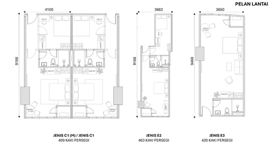 Menara The Suite - Floor Plan - iProperty.com.my