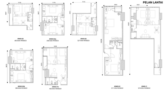 Menara The Suite - Floor Plan - iProperty.com.my