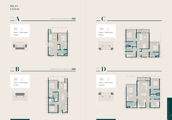 Residensi Times Square 2 - Floor Plan - iProperty.com.my