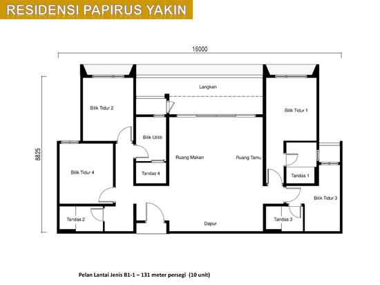 Residensi Papirus Yakin - Floor Plan - iProperty.com.my
