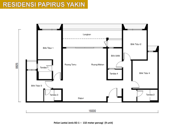 Residensi Papirus Yakin - Floor Plan - iProperty.com.my