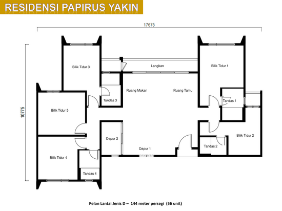 Residensi Papirus Yakin - Floor Plan - iProperty.com.my