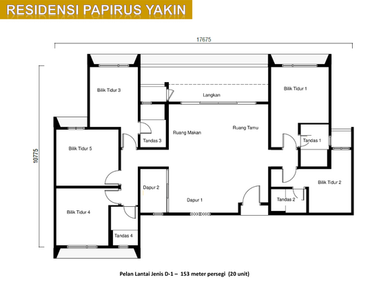 Residensi Papirus Yakin - Floor Plan - iProperty.com.my