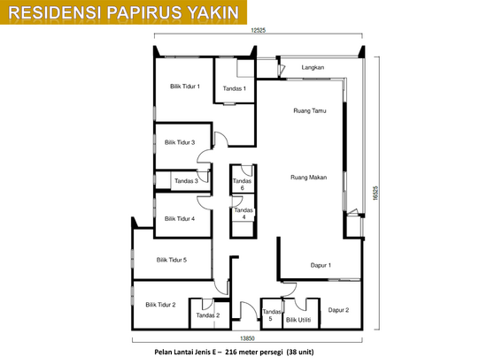 Residensi Papirus Yakin - Floor Plan - iProperty.com.my